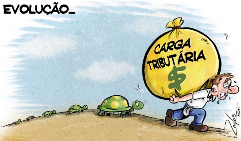 Carga tributaria brasileira atinge 32% do PIB em 2024.