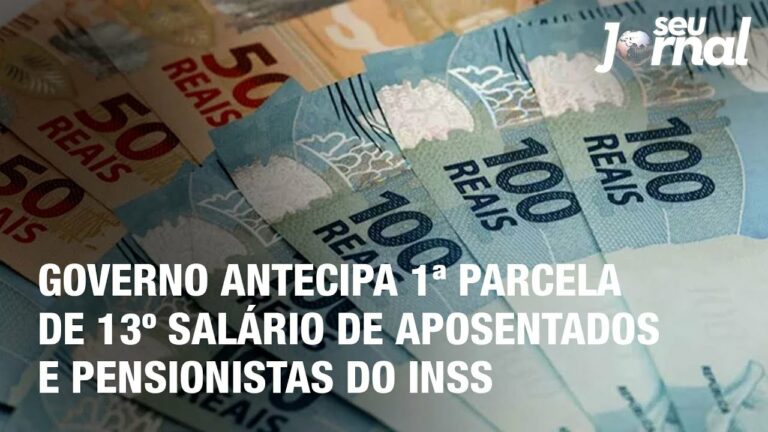 Governo antecipa 13° salario dos aposentados.